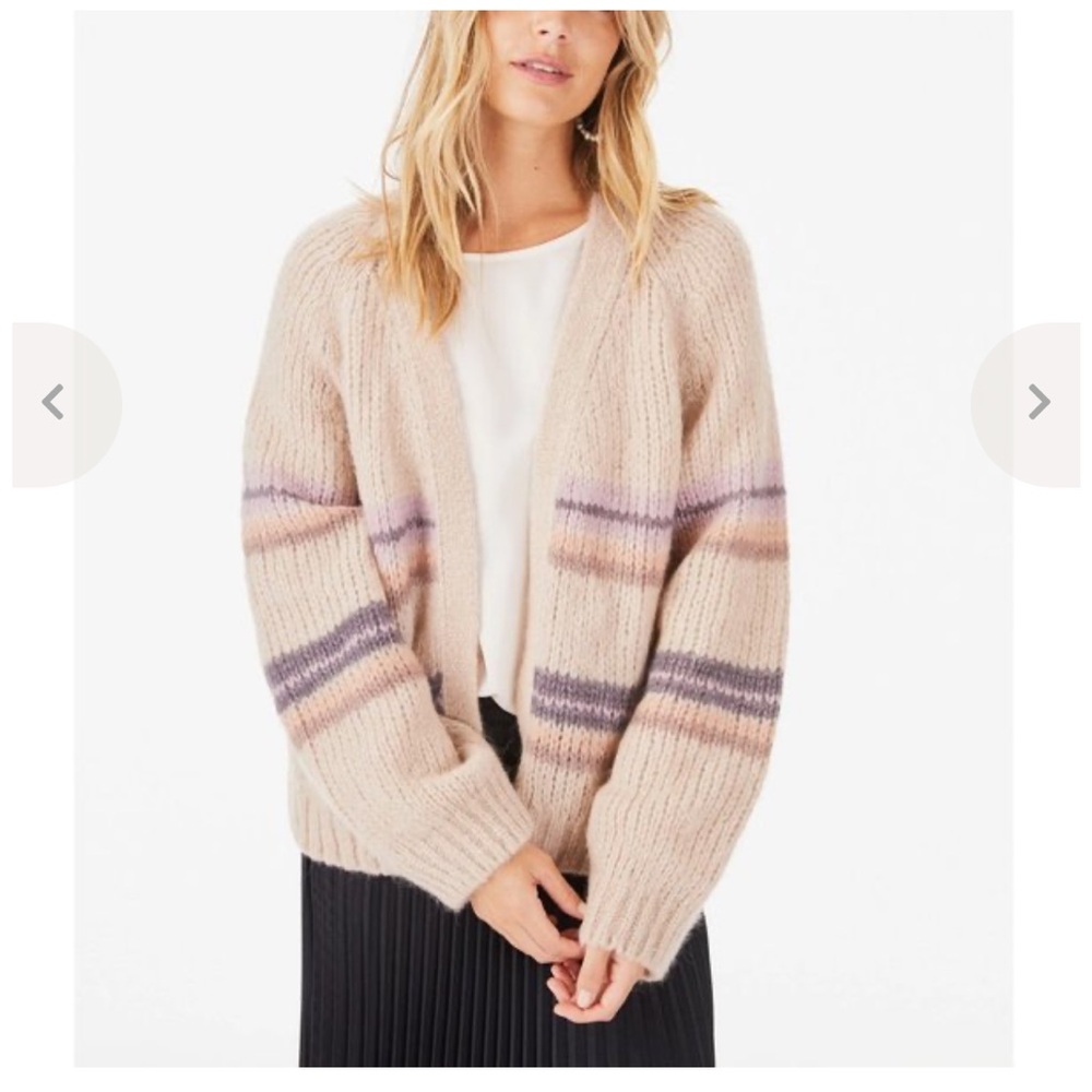 New without tags XiRENA Kirkwood Knit Cardigan sweater jumper sz medium